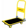 Plakanas platformas transporta ratiņi STANLEY SXWTD-PC527 — salokāms tērauda rāmis, 150 kg kravnesība, 4 riteņi, 10 cm riteņi, 470×735×830 mm