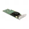 DeLOCK PCI Express x16 karte ar 4 iekšējiem NVMe M.2 Key M slotiem - zema profila formas faktors