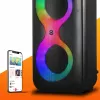 Portable music center MANTA SPK0401B100 Bluetooth speaker, 100 W peak, FM radio, karaoke, built-in baterija, X-BASS