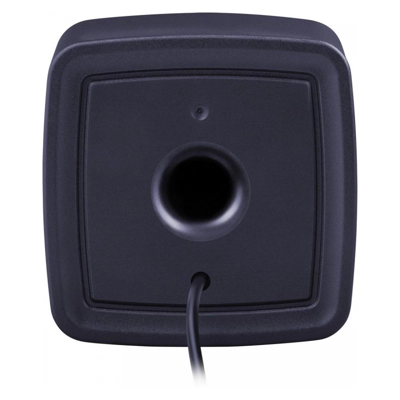 PC skaļruņi DEFENDER J3 2.0 6W LED USB, 2×3W RMS, 90–20000 Hz, 3.5 mm, melni