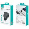 Lādētājs usams USA001627 20W 1×USB‑C ar USB‑C kabeli — ātrās uzlādes adapteris tālruņiem un planšetdatoriem