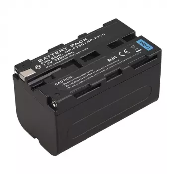 Extra digital NP-F750 5200mAh baterija — uzlādējama kameras baterija DV00DV1032