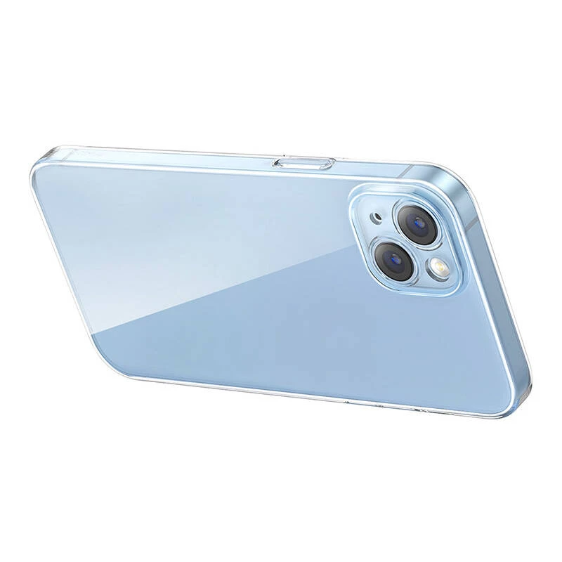 Aizsargmaciņš Baseus Crystal Series iPhone 14 Plus ar rūdīta stikla aizmuguri