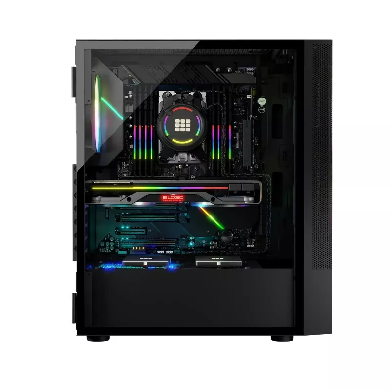 Logic ARYA ARGB MINIDI USB 3.0 korpuss melns