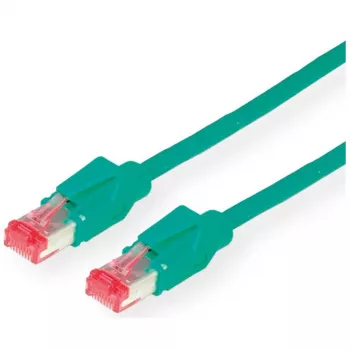 Datwyler DATWYLER - komutācijas kabelis - RJ-45 (V) - RJ-45 (V) - 5 m - SSTP kabelis - CAT 6 - bez halogēna - zaļš (21.05.0053)