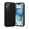 Silikona maciņš Vention KUFB0-20 iPhone 15 Plus — melns, plāns aizsargapvalks