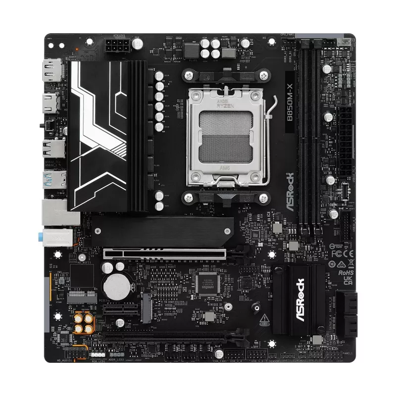 ASRock B850M-X R2.0 AM5 Micro-ATX mātesplate
