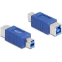 DeLOCK 67229 kabeļa savienotāju pārveidotājs USB Type-B, zils