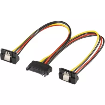 15-pin SATA Y-barības kabelis 20 cm