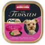 Mitrā suņu barība animonda Vom Feinsten Ham Veal Basil 100 g — bez graudiem, pieaugušiem mazo šķirņu suņiem