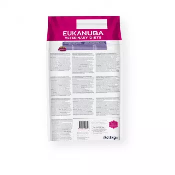 Sausā suņu barība EUKANUBA Dermatosis FP Adult Fish & Potato 5 kg — bez graudiem, 22% olbaltumvielu, 15% tauku