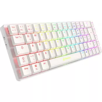 Sharkoon PureWriter W65 spēļu tastatūra RF bezvadu QWERTZ vācu melna
