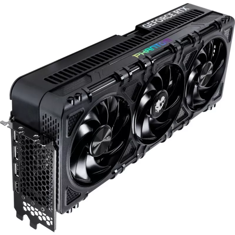 Grafiskā karte GAINWARD GeForce RTX 5090 Phantom — 32 GB GDDR7, 512 bitu, PCIe 5.0, 3x DP 2.1b + HDMI 2.1b, 3 ventilatori, 331,9 mm