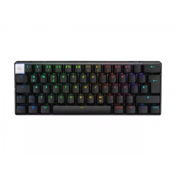 Klaviatūra Logitech G PRO X 60 spēļu USB RF Wireless Bluetooth QWERTY US International balta