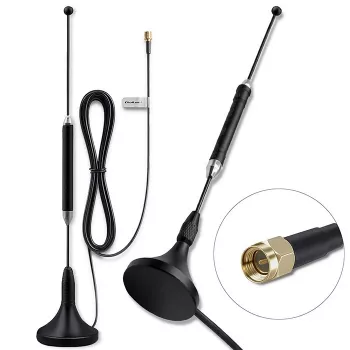 Ārējā 4G LTE antena QOLTEC 5 dBi 600–2700 MHz SMA savienotājs 3 m kabelis