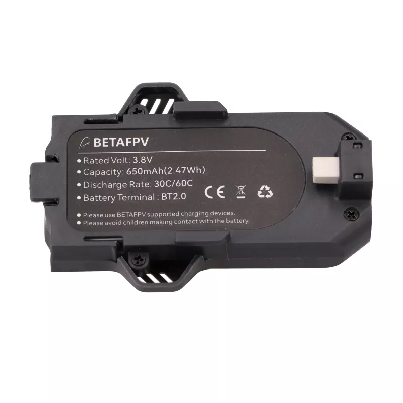 Aquila16 drona akumulatoru komplekts BetaFPV Aquila16 65C 650mAh 2 gab., 3,8 V, 650 mAh