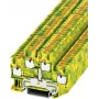Phoenix Contact Push-In Doppelstock-Protective Earth Terminal PTTB-PE PTTB 2,5-PE Green-dzeltena Saturs: 1 gab. (3210596)