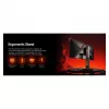Datora monitors Koorui G2722P 27 collas (68,6 cm) Quad HD 2560×1440, 1 ms, 16:9, VESA, augstumā regulējams — Melns
