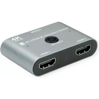 VALUE divvirzienu HDMI pārslēgs 2 ceļu 1 2 un 2 1 (14.99.3588)