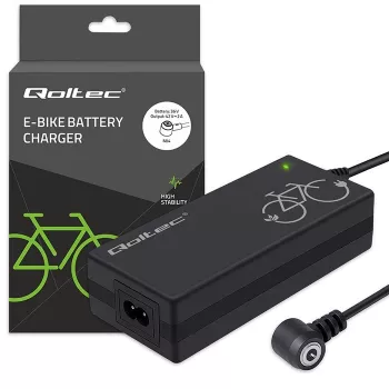 Lādētājs QOLTEC Mi4 Magnetic TIP e-velosipēdam 36V/42V 2A