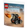 Konstrukcijas rotaļlieta LEGO Technic Skid Steer Loader 30710 ar kustīgām svirām un kāpurķēdēm