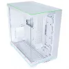 Lian Li O11 Dynamic EVO RGB PC-Enclosure Bundle, Midi-Tower, ARGB, Rūdīts stikls + 3x UNI FAN SL-INF Reverse Blade Fan - Balts