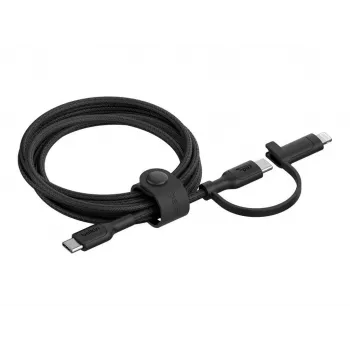 USB kabelis Belkin BoostCharge Pro 1,5 m USB C USB C/Lightning Melns