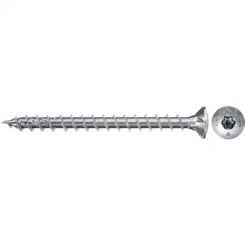 Skrūve Fischer 670675, metāla koka skrūve 35 mm, Ø 5 mm, vītnes garums 29 mm, iepakojumā 50 gab.