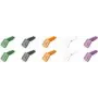 KNIPEX KN 00 61 10 CV02 - ColorCode klipsis - 10 gabali jauktās krāsās (00 61 10 C V02)