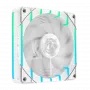GAMEMAX TORNADO T12 ARGB-RW 120mm balts reversā lāpstiņa korpusa ventilators
