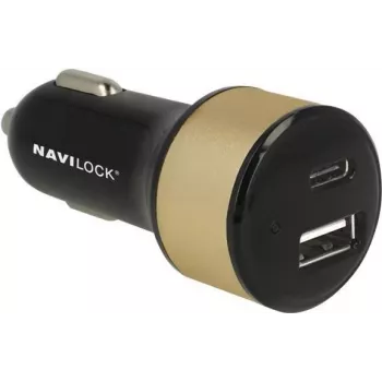 Mobilo ierīču lādētājs Navilock 63069 Universal Melns Cigar lighter Auto