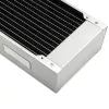 Radiators Watercool 24120 — misiņš/vars/nerūsējošais tērauds, 158×120×48 mm, 120 mm ventilators