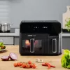 Zelmer ZAF9000 Gaisa fritējs 5,5 l + 3,5 l 2700 W melns