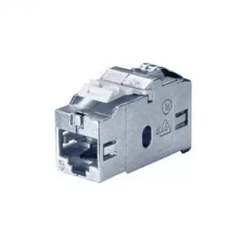 RJ45 Connector Bachmann CAT6 940.044 Sudraba