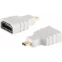 Kabeļu dzimuma mainītājs HDMI-A HDMI-D ShiverPeaks BS77413-W