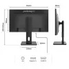 JAPANNEXT JN-27IPS4FLWQHDR-HSP 16:9 HDMI/DP WQHD - Plakanā ekrāna monitors (TFT/LCD)