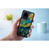 Aizsargājošs viedtālruņa maciņš iKins Samsung Galaxy S20 Ultra — zvaigžņotas nakts melns