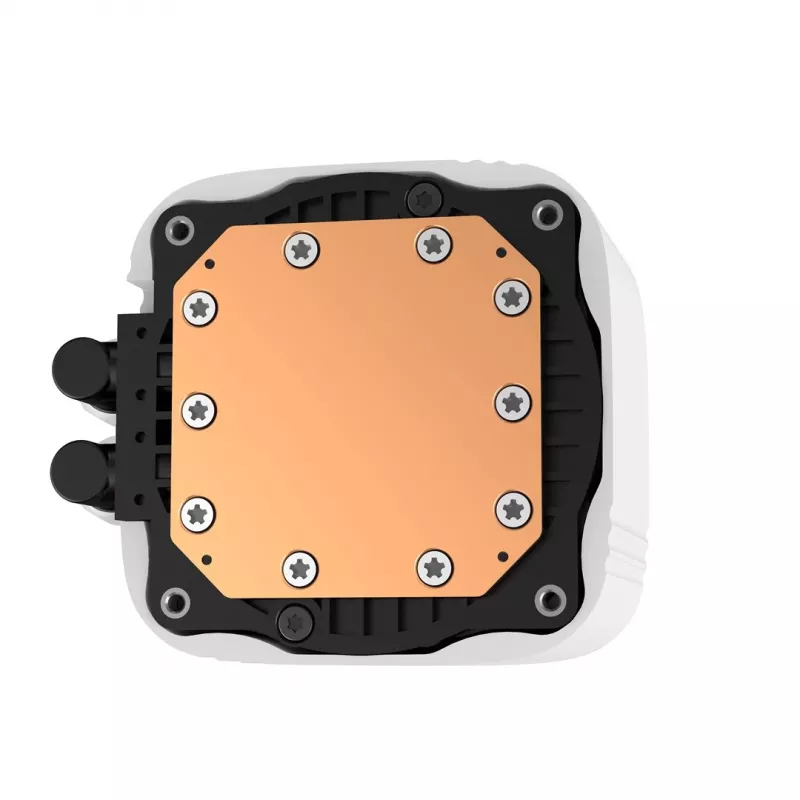 DeepCool LS720 SE WH Procesora šķidruma dzesētājs 12 cm Balts 1 gab.
