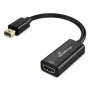 Mini DisplayPort–HDMI pārveidotājs MediaRange MRCS236, 10 Gbps, 20 cm, melns