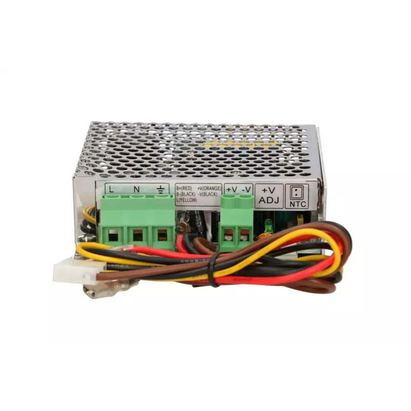 Barošanas bloks ar bateriju lādētāju Extralink SCP-35-12 13,8V 35W 12V metāla korpusā, 100–240 V maiņstrāvas ieeja