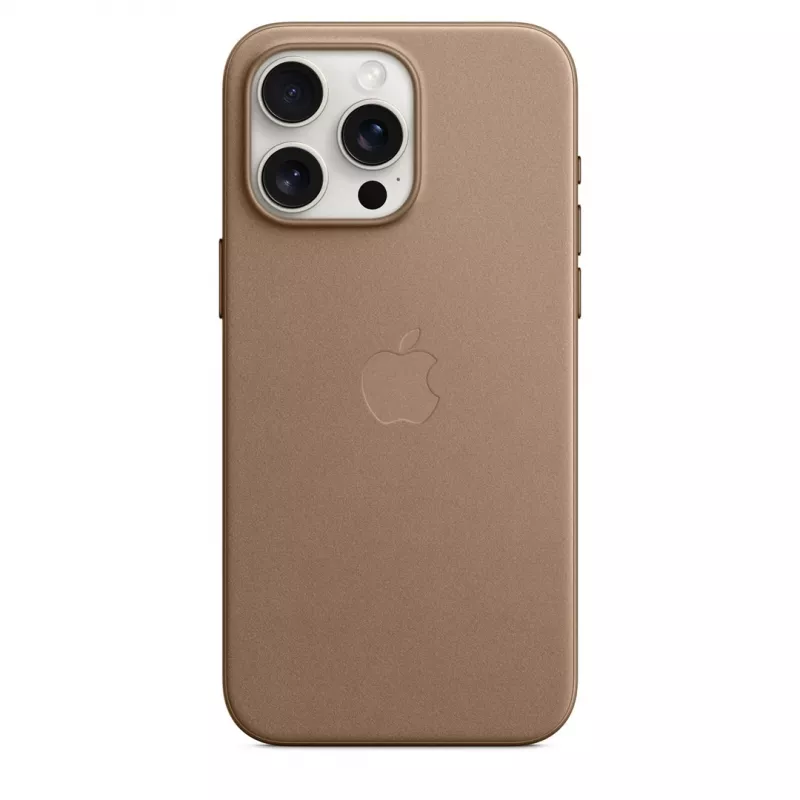 Apple iPhone 15 Pro Max FineWoven vāciņš ar MagSafe — taupe