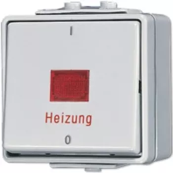 Jung 602 HW elektrības slēdzis 2P balts (602HW)