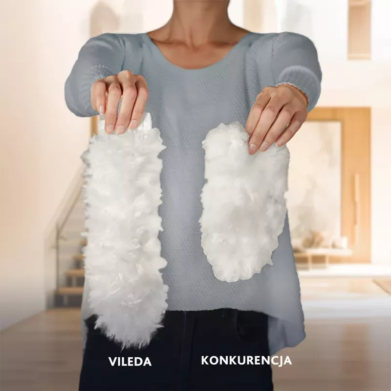 Vileda slota ar garu rokturi + 1 Flex&Catch uzpilde