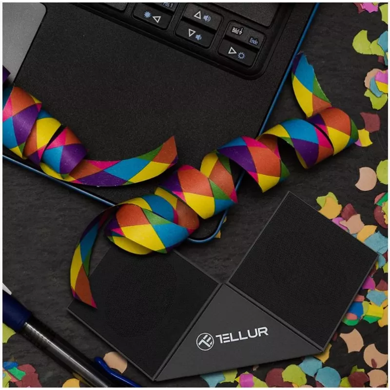Portable Speaker Tellur Bluetooth Speaker Nyx Melns