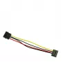 Iekšējais barošanas kabelis Inter-Tech 88885306 0.15 m