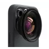 Foto objektīvs ShiftCam LU-WD-016-23-EF platleņķa objektīvs 16 mm melns zelts