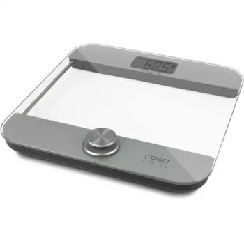 Elektroniskie personīgie svari Caso Body Energy Ecostyle 03416 — maks. 180 kg, precizitāte 100 g, balts/pelēks