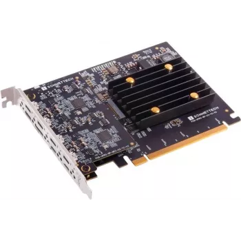 Iekšējais USB 3.2 Gen 2 adapteris Sonnet USB3C-8PM-E PCIe zema profila melns
