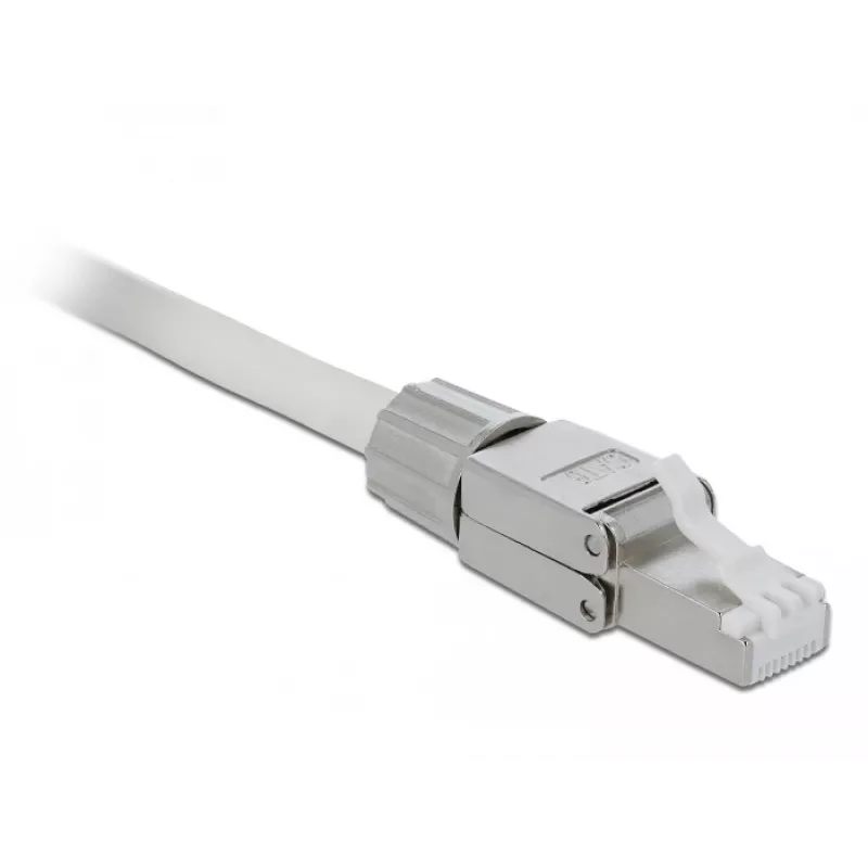 Vadu savienotājs DeLOCK 86476 RJ-45 pelēks