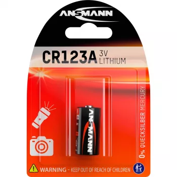 Vienreizlietojamā baterija Ansmann Special CR 123 A